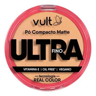Imagem de Pó Compacto Matte Ultrafino Cor V430 9g - Vult