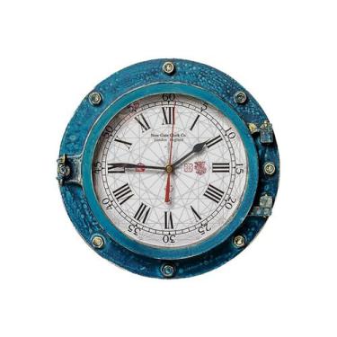 Imagem de Relógio Escotilha Decorativa - Náutica - New Gate Clock 703 - Karin Gr