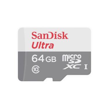 Imagem de Cartão de memória SanDisk Ultra 64GB microSDXC Class 10 com adaptador