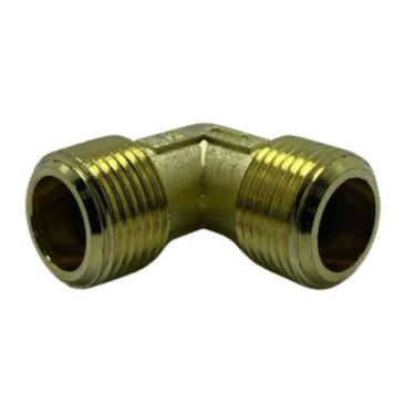 Imagem de Conector Cotovelo De 3/8 X 3/8 P/ Compressor Motomil/ Schulz