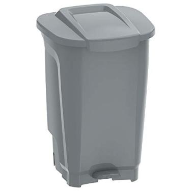 Imagem de Lixeira Tramontina T-Force em Polipropileno Cinza 100 L