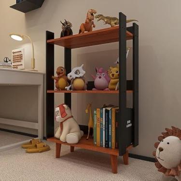 Imagem de Nicho Organizador de Brinquedos Infantil Movlar - Mod.0704 (Preto/Nature)