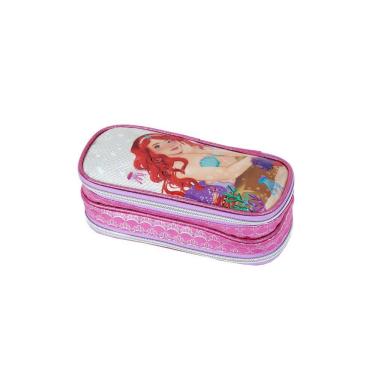 Imagem de Estojo Escolar Penal Sereia Luxo 3D