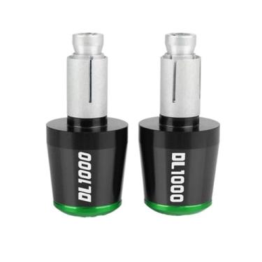 Imagem de Extremidades de manoplas de guidão de motocicleta, tampas de extremidade, acessórios deslizantes de peso para SUZUKI DL1000/V-STROM DL 1000 2002-2016 2015 2014