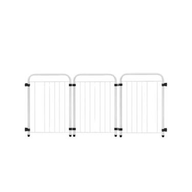 Imagem de Cercado Pet Cachorro Dobrável Portátil 3 Módulos Segurança Divisor de 