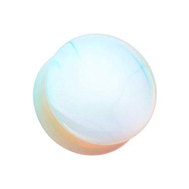 Imagem de Covet Jewelry Opalite Stone alargador duplo alargado, Pedra