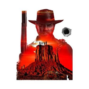 Imagem de Pôster De Arte Retrô Red Dead Redemption 2 Placa De Metal Decorativa P