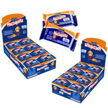 Imagem de Paçoquinha Paçoca Paçoquita Diet Zero Açucar Quadrada Doce De Amendoim 24 Unidades 432g Santa Helena KIT 2 Unidades
