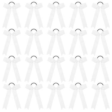 Imagem de Laço de cabelo elástico Cheer Bows CEELGON College Style 20 peças