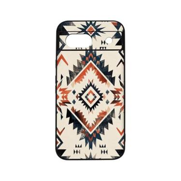 Imagem de qizjio Capa de telefone ocidental à prova de choque protetora asteca para Google Pixel 8A