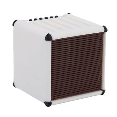 Imagem de VBESTLIFE Caixa de Porta -voz da Guitarra, Amplificador de Alto -falante Paddle Paddle Pick Pick Display, para Picareta e Exibição (Branco b)