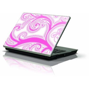 Imagem de Skinit Película protetora (serve para laptop/netbook/notebook genérico mais recente de 10 polegadas); paixão rosa