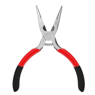 Imagem de Alicate de ponta de agulha de aço, ferramentas de embrulho de fio pequeno de alta precisão, reparo industrial eletrônico para embrulhar joias e cortar