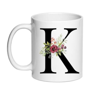 Imagem de SIUNY Canecas de café personalizadas K Gifts - Novidade presente monograma xícara de chá para mulheres, presente de aniversário de Natal para sua esposa, dia da mãe, avó, namorada, amizade, noiva dama