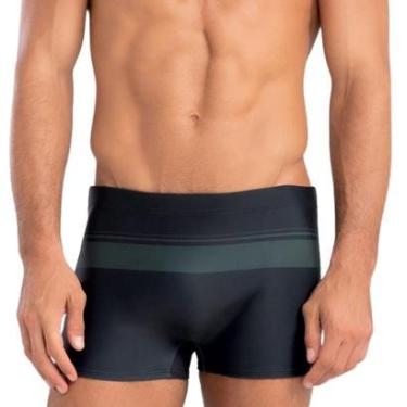 Imagem de Sunga Mash Colcci Boxer Forrada com Cordão de Regulagem FPS 50 Masculina-Masculino