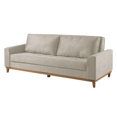 Imagem de Sofá Cama 2 Lugares Living Linho M-157 Martins Creme