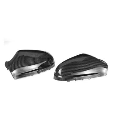 Imagem de Capa de espelho de asa de carro, para Vauxhall, para Astra H MK5 2004-2009 Fibra de Carbono Cobertura de Espelho Retrovisor de Carro Tampas de Capas de Espelho de Porta