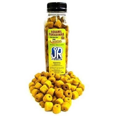 Imagem de Ração JR Aquamil para Pesqueiros (120g), Banana