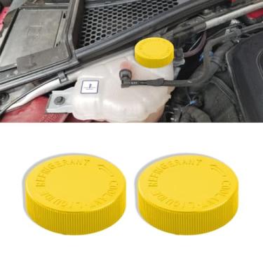 Imagem de 2 peças de tampa do reservatório de refrigeração, tampa do reservatório anticongelante de transbordamento do radiador do motor, tampa do reservatório do tanque de água do refrigerante 21712-79900