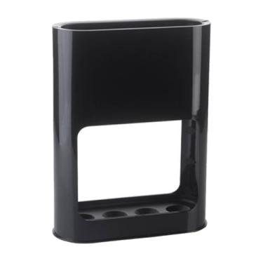 Imagem de CFGH6FDF Suporte para guarda-chuva, guarda-chuva, suporte de chão, cor sólida, antiderrapante, universal, 4 compartimentos, porta de casa, sala de estar, porta de armazenamento, suporte de