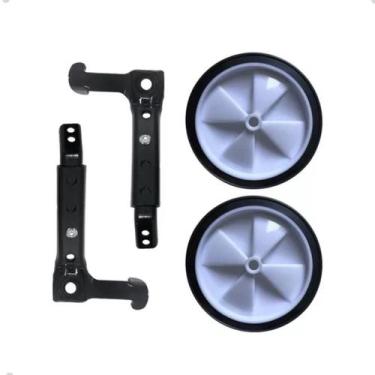 Imagem de Rodinha Lateral Regulável Elleven para Bicicleta Aro 16 20 24 Aço Refo