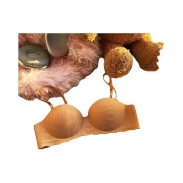 Imagem de Sutiã Invisível Sem Fio Com Bojo Push-up Sexy Para Mulheres, Roupa Ínt
