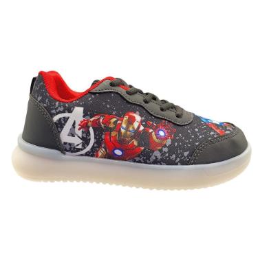 Imagem de Tênis Infantil Meninos KidStar Luzinha Personagem Led-Masculino