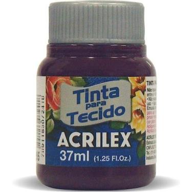 Imagem de Tinta de tecido 37ml Acrilex  Uva 995 Tinta de tecido 37ml Acrilex Uva