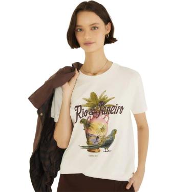 Imagem de Tshirt Fit Farm Rio Vaso do Rio-Feminino