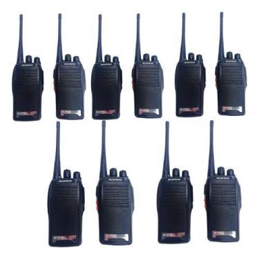 Imagem de Kit 10 Rádios Comunicador Fone Walktalk Baofeng 777 Grande alcançe