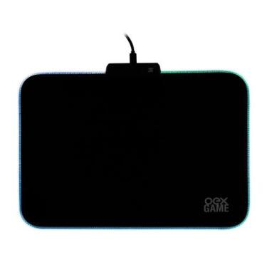 Imagem de Mousepad Gamer Speed Glow 350mm X 250mm OEX Game Mp310 Preto