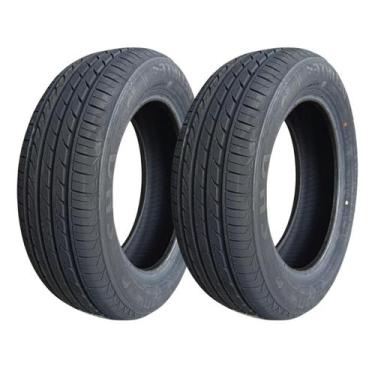 Imagem de Kit 2 Pneu Delinte 185 60 r15 84h Dh2 Etios Nissan March