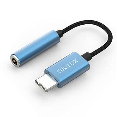 Imagem de Cubilux Adaptador de fone de ouvido USB C [96 KHz/DAC de 24 bits] tipo C para dongle de áudio de 3,5 mm compatível com Moto Razr 2024, ThinkPhone 25, Moto S50, Edge 50/40/30, Galaxy S25/S24 A16, Pixel