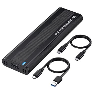 Imagem de Chenyang Adaptador USB 3.0 para M.2 NVME SATA NGFF SSD, USB3.2 Gen2 10Gbps para NVME PCI-E M-Key B+M, suporte para gabinete externo SATA UASP Trim para NVME 2242/2260/2280 (HDMIHOME USB 3.0 para SATA interno 7 pinos, 3G BPS adaptador conversor para 2.0 5 3,5 Disco rígido)