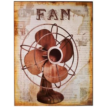 Imagem de Placa De Metal Vintage Fan
