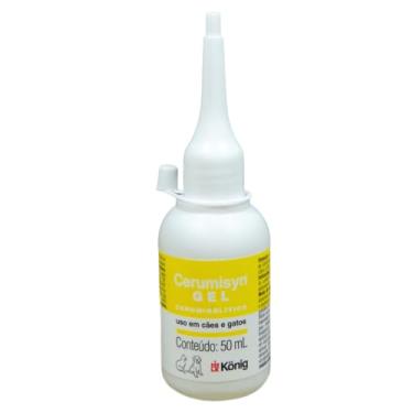 Imagem de Cerumisyn Gel Ceruminolítico 50ml para Cães e Gatos - König