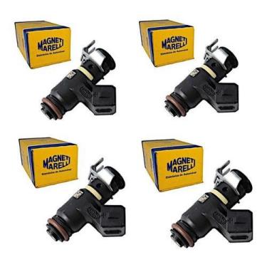 Imagem de Jogo 4 Bicos Injetor M Marelli Palio 1.0 Evo Flex Ano 2015 - Magneti M
