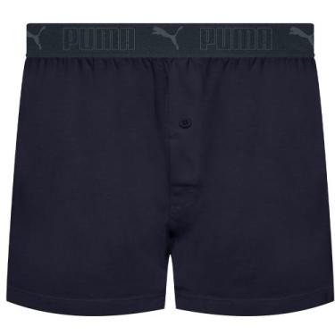 Imagem de Samba Canção Com Cós Elástico e Abertura Masculina Adulto - Selene, Pr