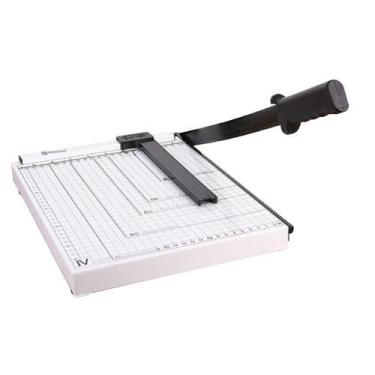 Imagem de Guilhotina 30cm Papel A4 10 folhas c/trava Procalc PC-GTJM01