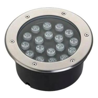 Imagem de Balizador Spot Led Chão Piso 18w Embutir Blindado Bivolt Branca Frio 6