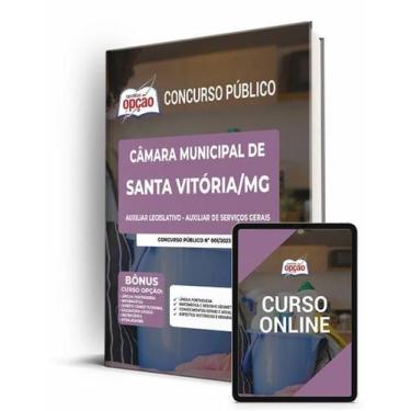 Imagem de Apostila Câmara de Santa Vitória - MG - Auxiliar Legislativo - Auxilia