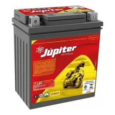 Imagem de Bateria Jupiter Moto 12v 7ah Selada Ytx7l-bs Btx7 Rtx7