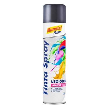 Imagem de Tinta Spray Uso Geral 400 ML Cinza Primer MUNDIAL PRIME - 001085