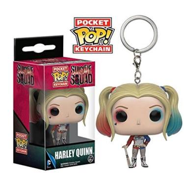 Imagem de Chaveiro keychain Pop! Funko Pocket - Esquadrão Suicida - Harley Quinn