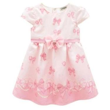 Imagem de Vestido Infantil Festa/Aniversário 1 ano Luxo Tam 1 ao 3-Feminino