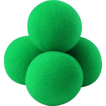 Imagem de 4 Bolas De Espuma Comum - 2 Inch 5 Cm Cores Variadas Cor Verde