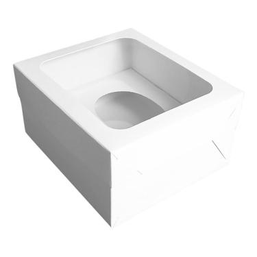 Imagem de Embalagem Para Ovo De Colher Branca Ajustável 150g 250g