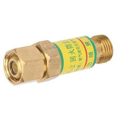 Imagem de Regulador de Acetileno, Preso de Chama Oxigênio ACETILENE Flashback de Flashback de Flashback de Oxigênio Tacetileno Válvula de Retenção Selparadora Soldagem/Tocha de Corte Buster M16*1.5