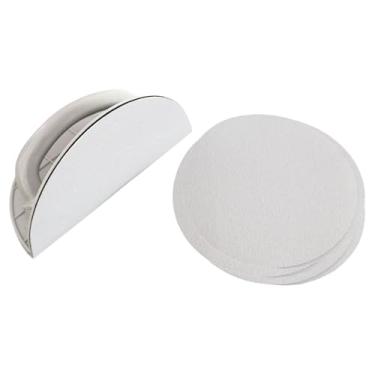 Imagem de Generic Lixadeira de canto para drywall, kit de lixadeira manual multifuncional antiderrapante para limpeza de paredes, polimento e suporte para lixa de, com Papel Quadriculado 320