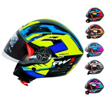 Imagem de Capacete De Moto Aberto FW3 X Open Linha Completa com Diversos Modelos